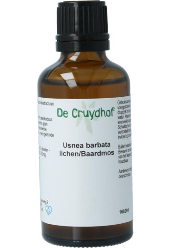Cruydhof Usnea barbata / baardmos tinctuur (50 Milliliter)