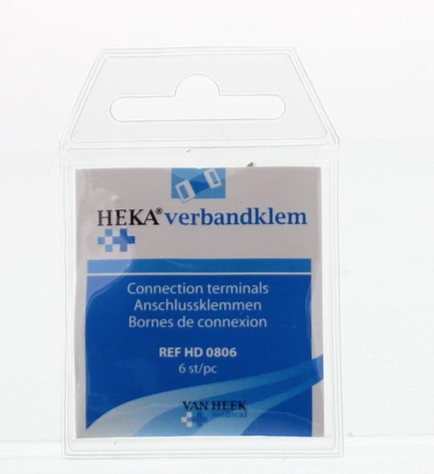 Heka Verbandklemmen (6 Stuks)