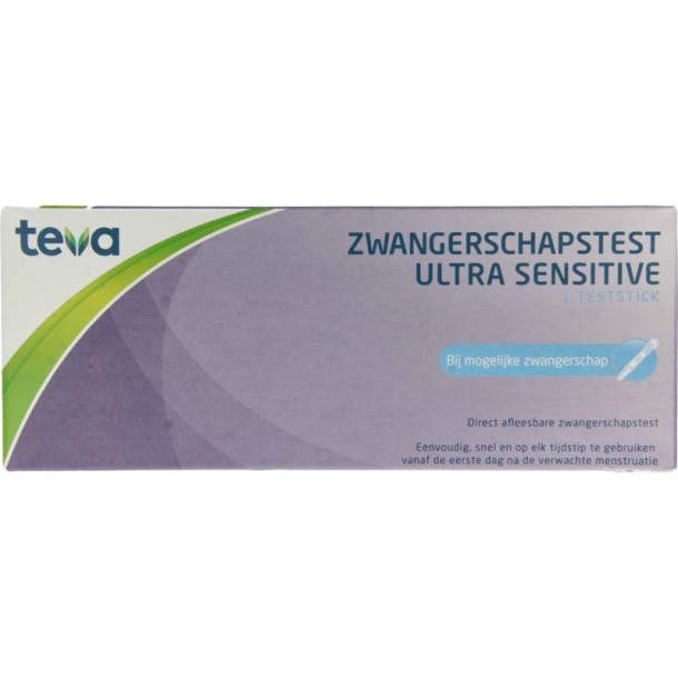Teva Zwangerschapstest ultra sensitive (1 Stuks)