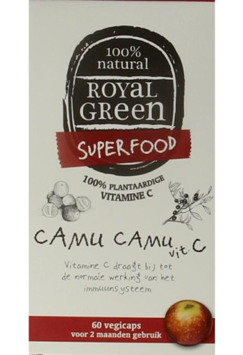 Royal Green Camu camu vitamine C (60 Vegetarische capsules)