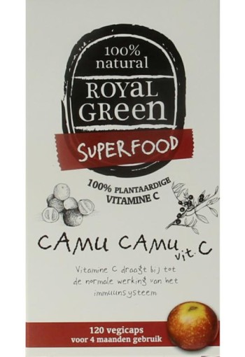 Royal Green Camu camu vitamine C (120 Vegetarische capsules)