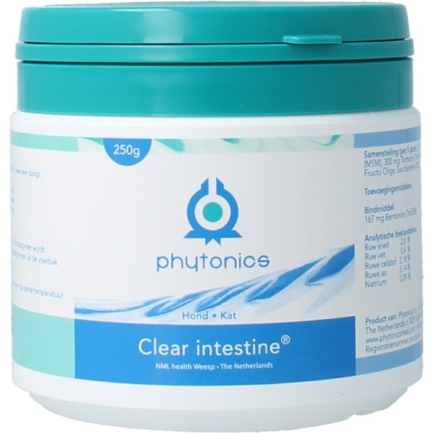 Phytonics Clear intestine hond en kat (250 Gram)