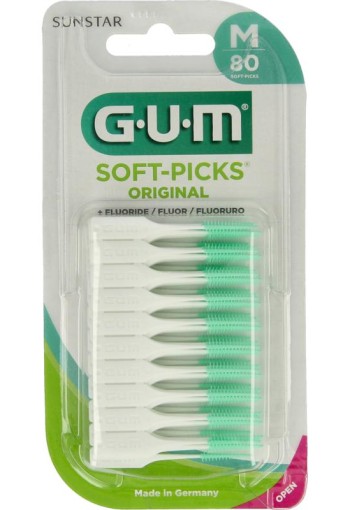 GUM Soft picks original regular (80 Stuks)