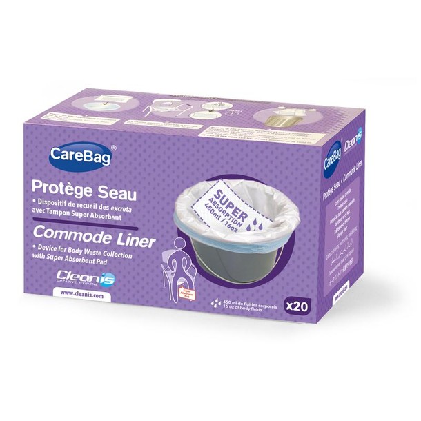 Carebag Toiletstoel commodeliner (20 Stuks)