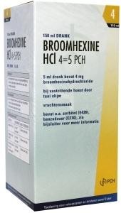 Teva Broomhexine HCL 4mg/ml = 0.8 mg (150 Milliliter)
