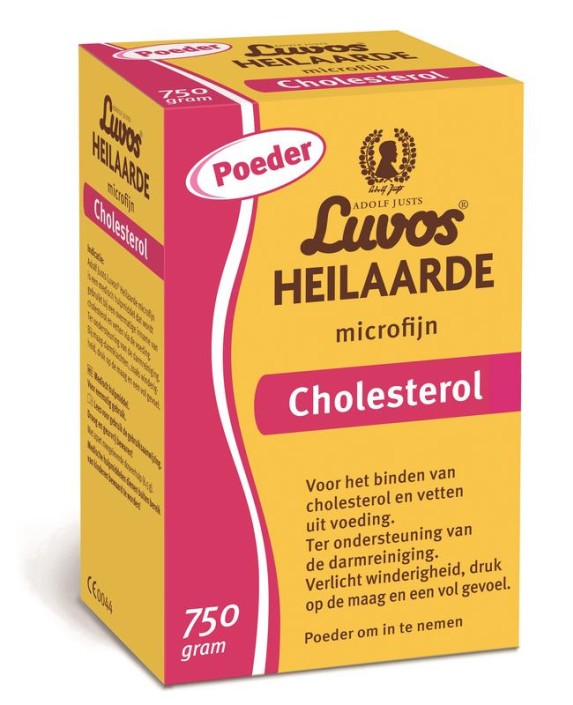 Luvos Heilaarde microfijn cholesterol poeder (750 Gram)