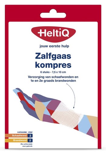 Heltiq Zalfgaas 7.5 x 10cm (6 Stuks)