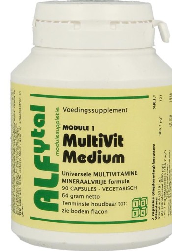 Alfytal MultiVit medium (90 Vegetarische capsules)