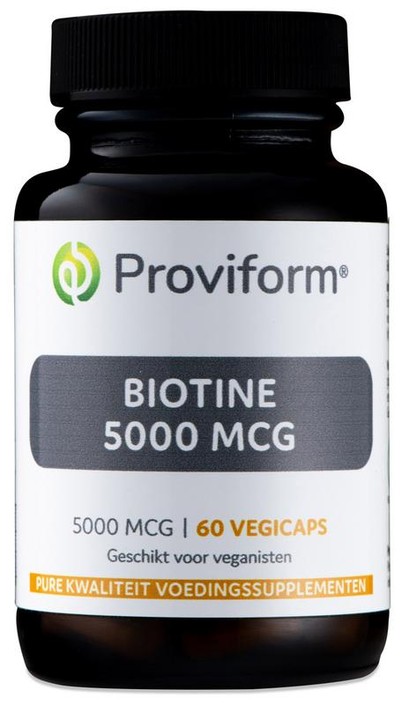 Proviform Biotine 5000 mcg (60 Vegetarische capsules)