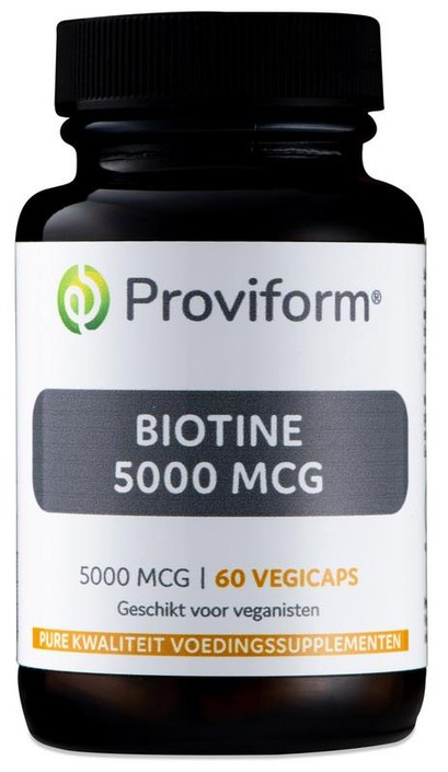 Proviform Biotine 5000mcg (60 Vegetarische capsules)