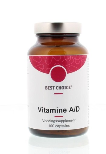 TS Choice Vitamine A en D kabeljauwlever (100 Capsules)