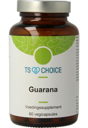 TS Choice Guarana 500 (60 Vegetarische capsules)