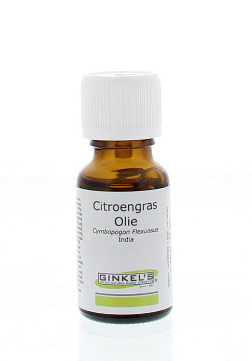 Ginkel's Citroengras olie (15 Milliliter)