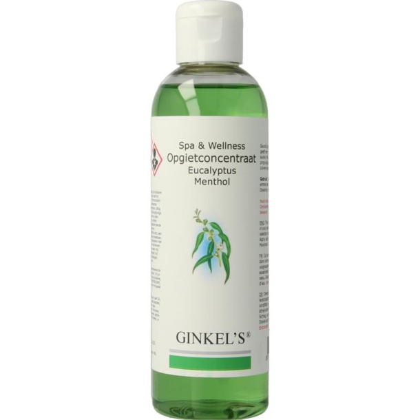 Ginkel's Sauna opgietconcentraat eucalyptus & menthol (200 Milliliter)