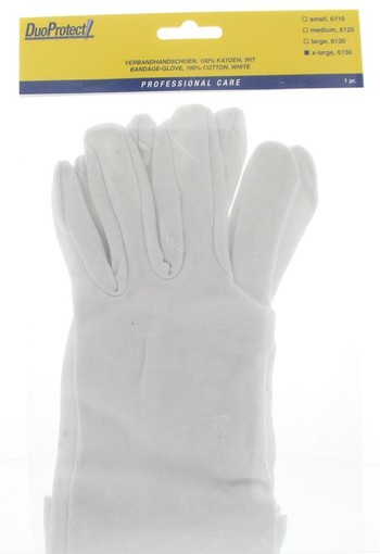 Duoprotect Handschoen katoen maat XL (1 Paar)