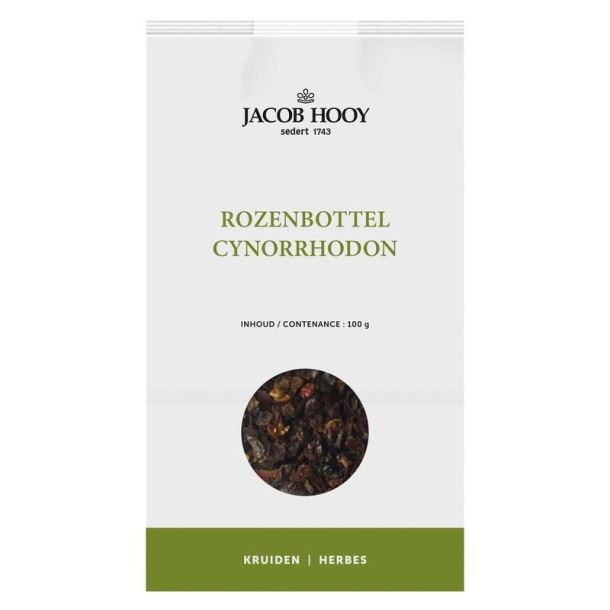 Jacob Hooy Rozenbottel zonder zaad (100 Gram)
