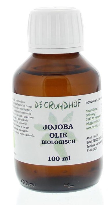 Cruydhof Jojoba olie koudgeperst bio (100 Milliliter)