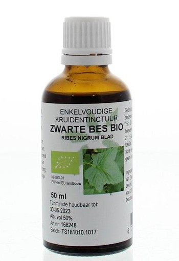 Natura Sanat Ribes nigrum / zwarte bes tinctuur bio (50 Milliliter)