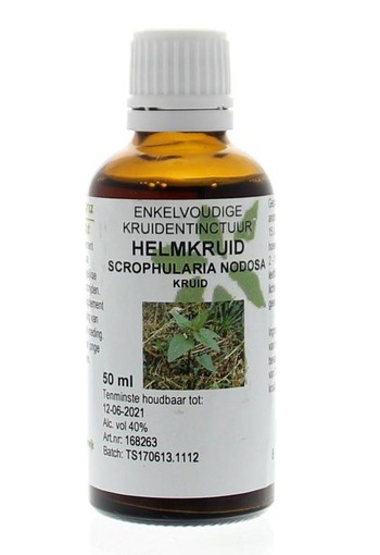 Natura Sanat Scrophularia nodosa / helmkruid tinctuur (50 Milliliter)