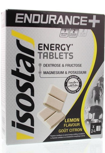 Isostar Energy tabs lemon (96 Gram)