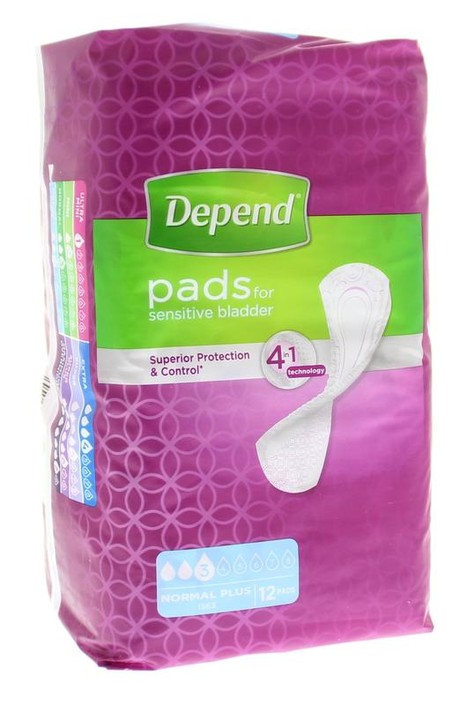 Depend Normaal plus (12 Stuks)