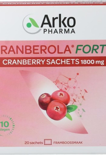 Cranberola Forte 10-dagen kuur (20 Sachets)