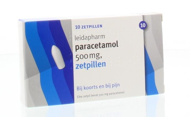 Leidapharm Paracetamol 500mg (10 Zetpillen)