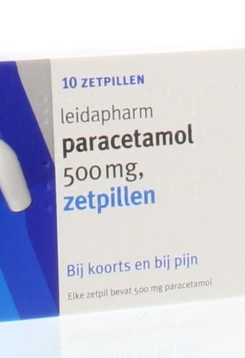Leidapharm Paracetamol 500 mg (10 Zetpillen)