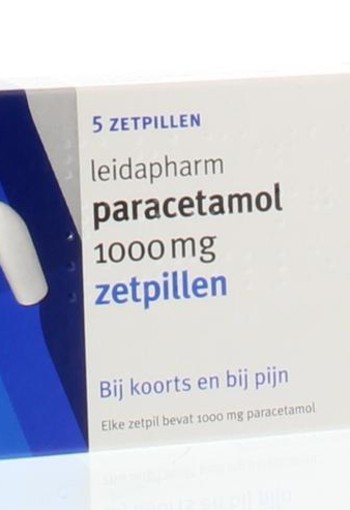 Leidapharm Paracetamol 1000 mg (5 Zetpillen)