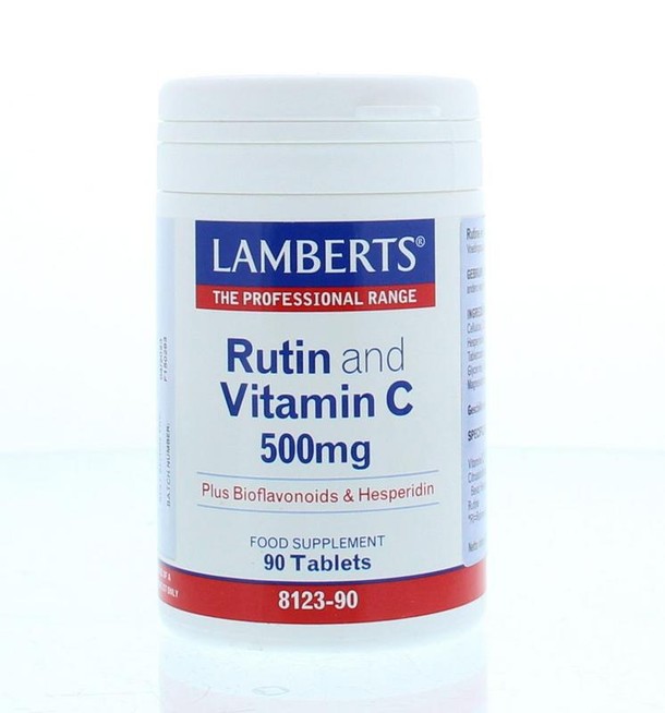 Lamberts Vitamine C 500mg rutine & bioflavonoiden (90 Tabletten)