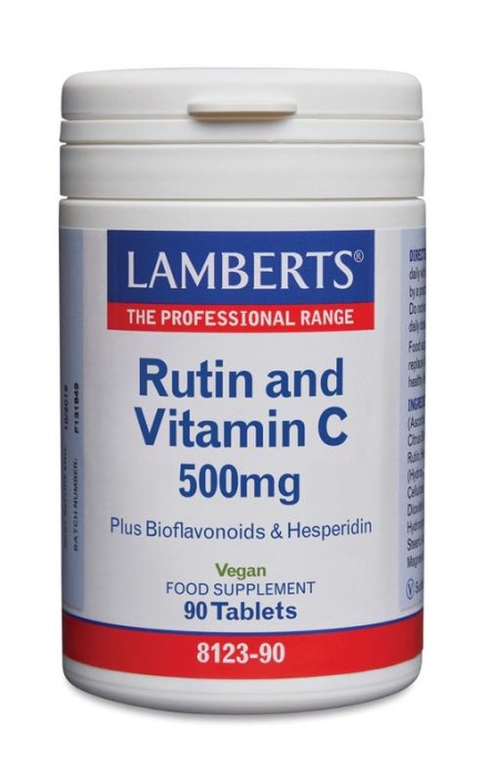 Lamberts Vitamine C 500mg rutine & bioflavonoiden (90 Tabletten)