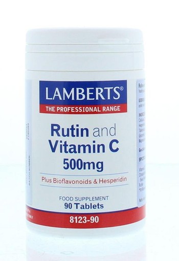 Lamberts Vitamine C 500mg rutine & bioflavonoiden (90 Tabletten)