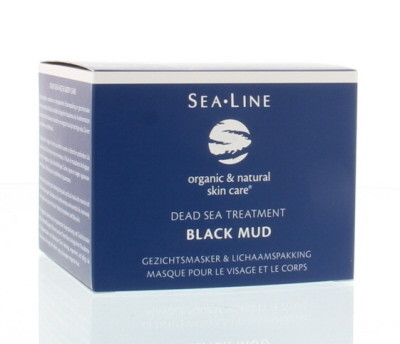Sea-Line Black mud facial mask & body pack (225 Milliliter)