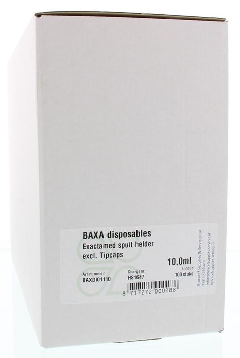 Baxa Exact doseerspuit NL 10 ml (100 Stuks)