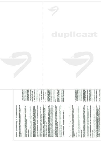 Blockland A4 laserformulier aposys (500 Stuks)