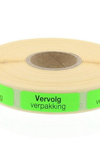 Blockland Strooketiket vervolg verpakking 30 x 10mm (1000 Stuks)