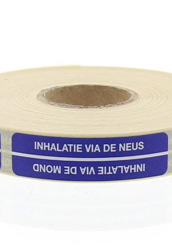 Blockland Strooketiket inhalatie via mond/neus 44 x 11mm (750 Stuks)
