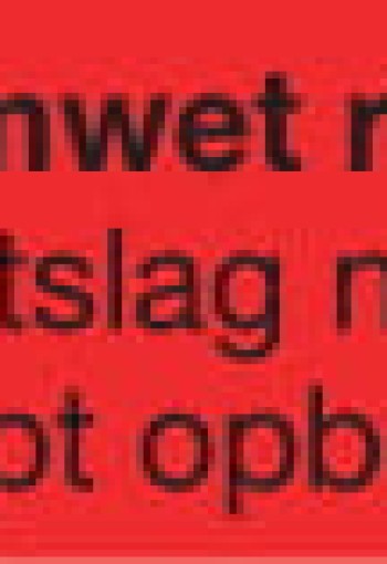 Blockland Strooketiket opiumwet recept 30 x 10mm (1000 Stuks)