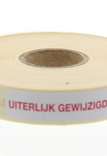 Blockland Strooketiket uiterlijk gewijzigd 44 x 11mm (750 Stuks)