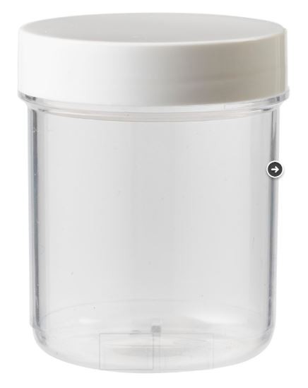 Blockland Plastobel tabletfles transparant gedopt 70ml (56 Stuks)