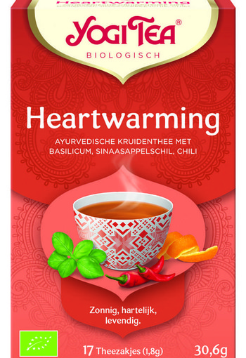 Yogi Tea Heartwarming bio (17 Zakjes)