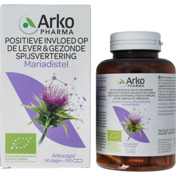 Arkocaps Mariadistel bio (150 Capsules)