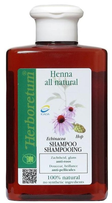 Herboretum Henna all natural shampoo anti roos (300 Milliliter)