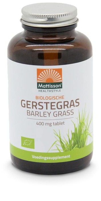 Mattisson Gerstegras barley grass Europa 400mg bio (350 Tabletten)