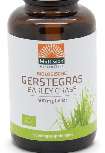 Mattisson Gerstegras barley grass Europa 400mg bio (350 Tabletten)