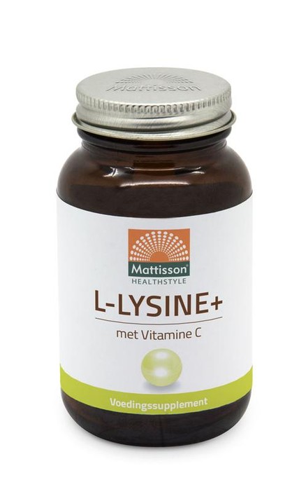 Mattisson L-Lysine+ met vitamine C (90 Vegetarische capsules)