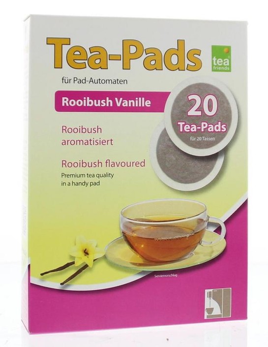 Geels Rooibos vanille tea-pads bio (20 Stuks)