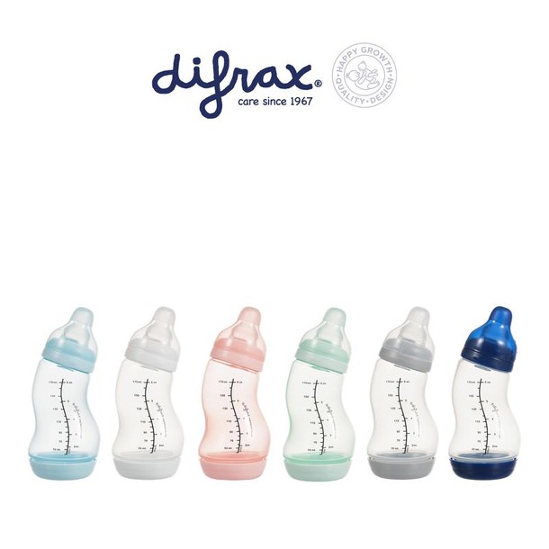 Difrax S-fles klein assorti natural (1 Stuks)