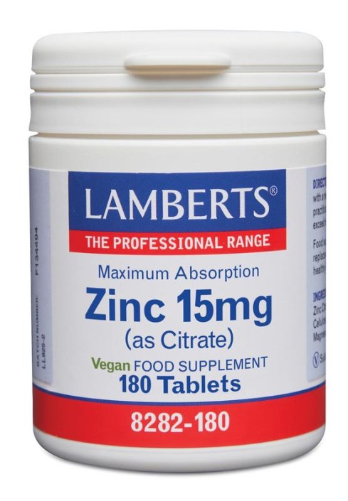 Lamberts Zink citraat 15mg (180 Tabletten)