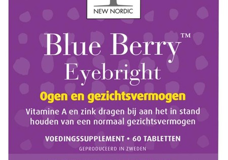 New Nordic Blue berry eyebright 60 Tabletten